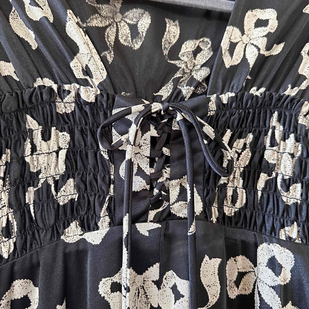 Betsey Johnson Vintage Y2K Lace Up Mini Dress 6‎ - Picture 10 of 13